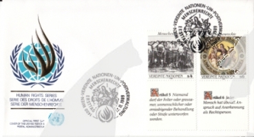 OSN Vídeň FDC 0096 / 0097 ● - 1989